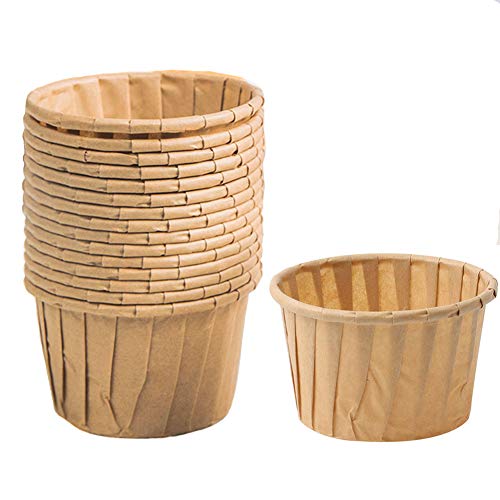 Spesh 50 Pièces Moules à Cupcake et Muffins Moule Muffins Papier Caissettes Cupcake Mini Moule Jetable pour Cupcake Muffin Mariage(Couleur primaire)