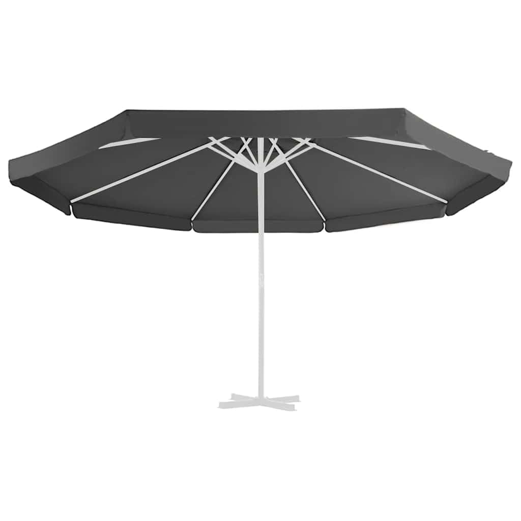 Cubierta de Repuesto para Sombrilla de Jardín, Tela Impermeable y Resistente a los Rayos UV, Fácil de Limpiar y Plegar, Ideal para Renovar o Sustituir tu