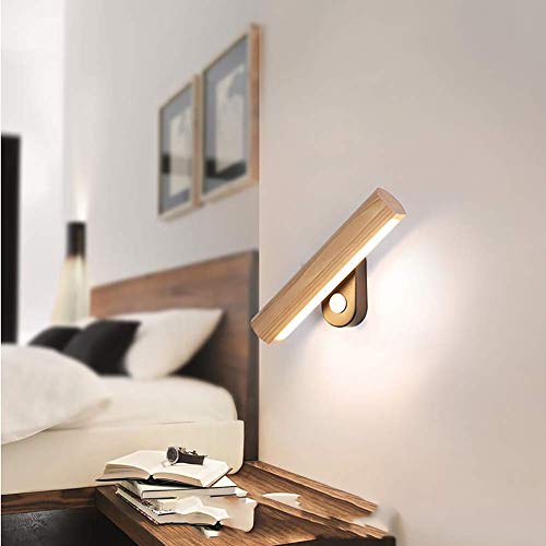 Lámpara de pared LED ajustable de 22cm en color blanco con interruptor integrado 6