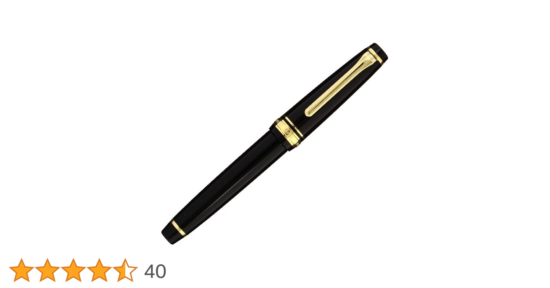 セーラー万年筆 万年筆 プロフェッショナルギア スリム 銀 ブラック 細字 4158qx9pTAL.jpg_BO30,255,255,