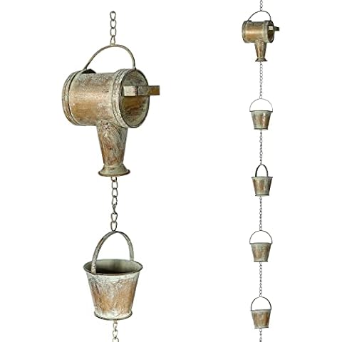 Jemeni Eisen-Gießkanne & Buckers Regenkette Cover