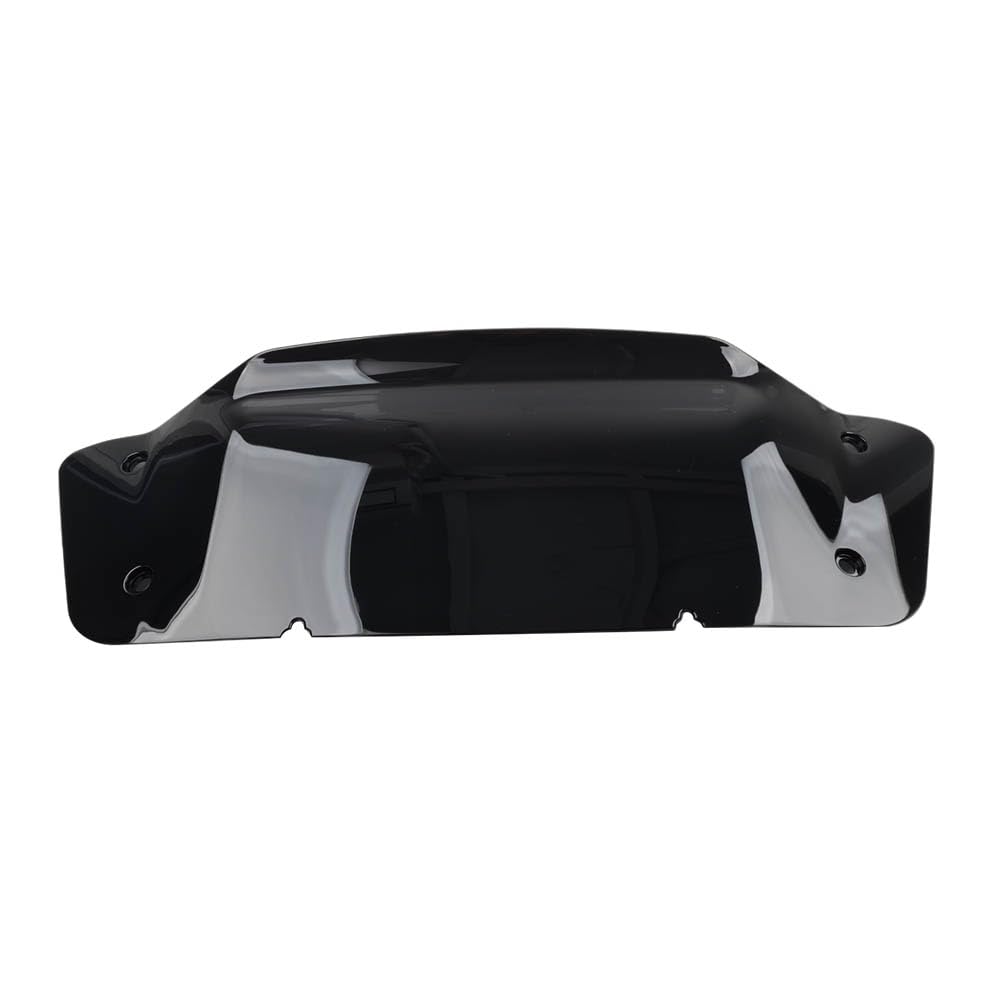 GZYF 7" PC Windshield Wind Splitter Wave Windscreen Black for Harley Street Glide FLHX/I 2024+ Motorbike