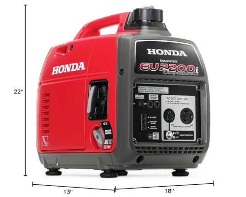 Honda EU2200IC 2200-Watt Companion Super Quiet Portable Inverter Generator