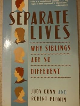 Paperback Separate Lives: Why Siblings Are So Different Book
