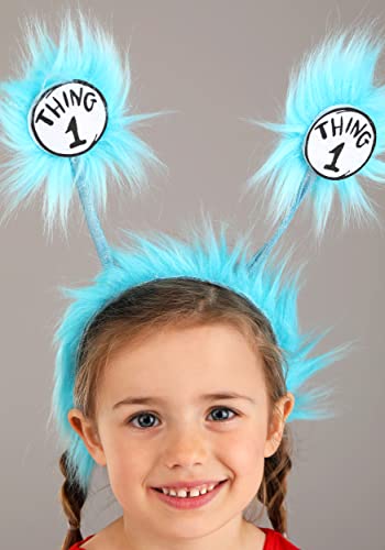 Dr. Seuss Thing 1 & Thing 2 Costume Toddler Girls 2T 4T Red #TOP3