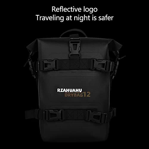 Wukesify Borsa per Paraurti per Moto | 4L Borsa