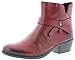 Rieker 75553, Bottes Classiques Femme, Rouge (Wine/35), 38 EU