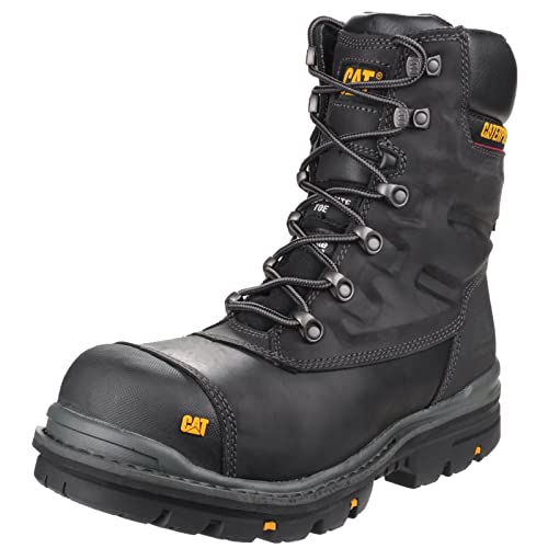 Caterpillar Premier 8 WR TX CT S3 HRO SRC, Zapatos de Seguridad Hombre, Negro (Mens Black Mens Black), 42 EU