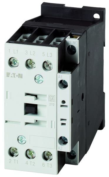 Contacteur de puissance Eaton 112456 triphasé 18.5 kW avec contact auxiliaire 1 NC