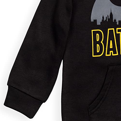 DC Comics Justice League Batman Fleece Pullover Hoodie Toddler to Big Kid3