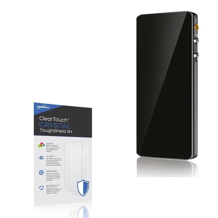 BoxWave Screen Protector Compatible With Deelife M390 - ClearTouch Crystal ToughShield 9H (2-Pack), Clear 9H Tough Flexible Film Screen Protector