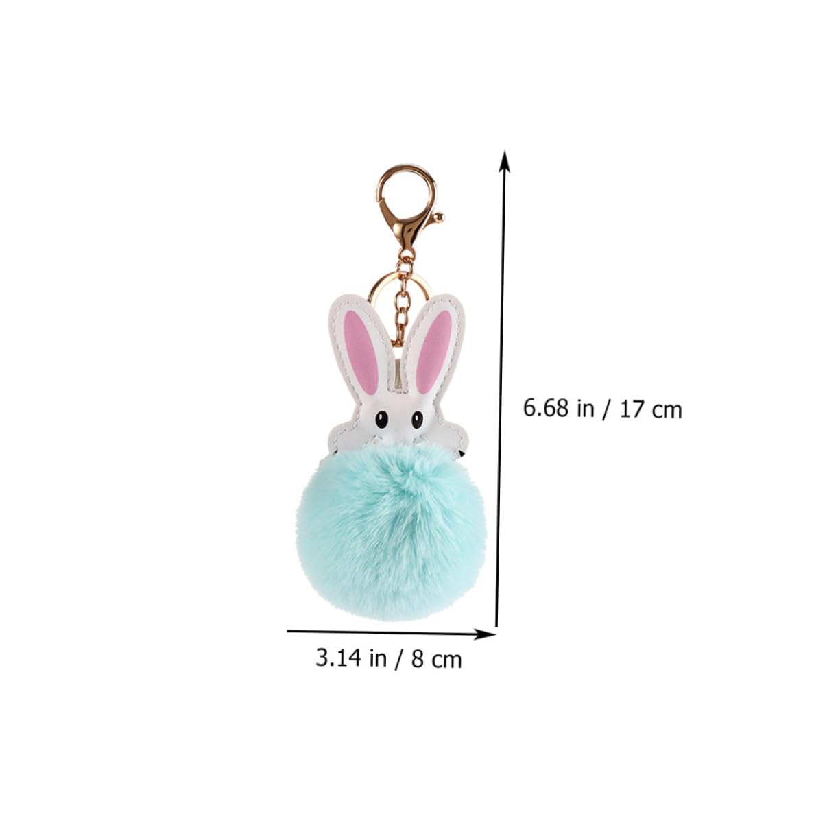 SHERCHPRY 12 colgantes para bolsa de ropa, bola de burbujas de felpa