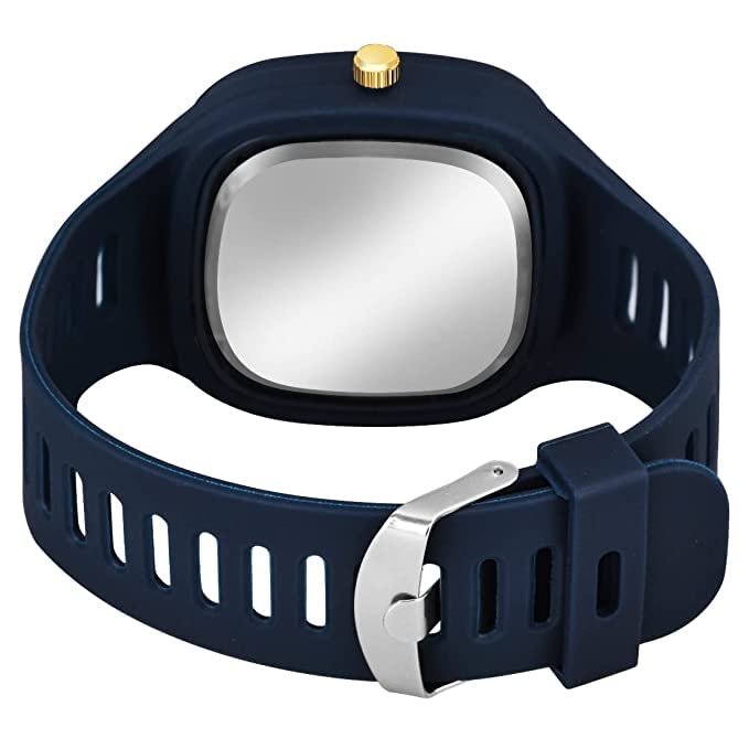 Image of SELLORIA Square Shape Analog Silicon Strap Stylish Designer Watch Kids Watch for Boys