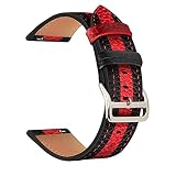 【Compatible】la correa de reloj o correa de reloj, que se puede aplicar a relojes tradicionales y relojes inteligentes que el ancho de la lengüeta del reloj es de 18mm, 20mm, 22 mm. Mide el ancho de la lengüeta y el modelo antes de realizar el pedido.