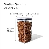 OXO Good Grips POP-Behälter – luftdichte, stapelbare Aufbewahrungsbox mit Deckel für Lebensmittel – 5,7 l für Tierfutter und mehr
