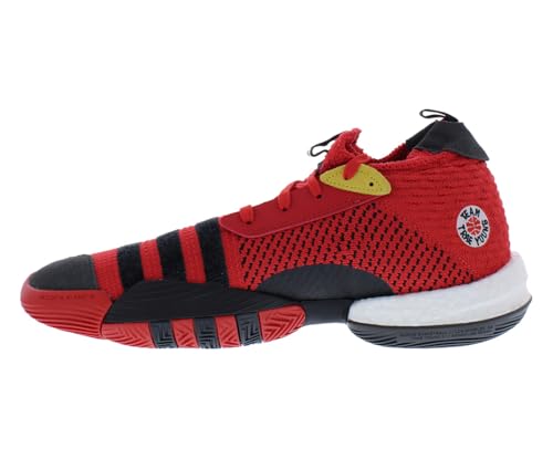 Image of adidas AS Trae 2 Mens Shoes Size 12.5, Color: Red /Black /White-White