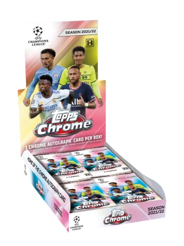 Topps 2021/22 UEFA Champions League Chrome Soccer (Fussball) Hobby Box