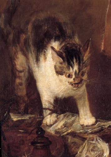 Affiche nature morte Chardin raie de poisson pour decoration de chambre élégante