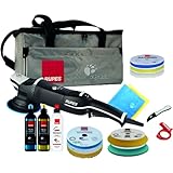 RUPES LHR15V Complete Kit for BigFoot Mark V Random Orbital Polisher - Additional Accessories Included - BigFoot Silver Tools Bag Included - Reduced Noise & Vibrations - Provides Optimal Balance