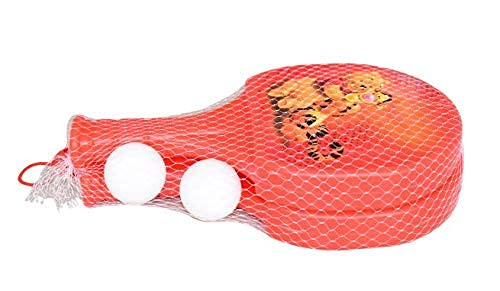 Toyvilla™ Table Tennis Games Plastics Racket Set for Kids (Random Pattern,Colour)- Multi Color