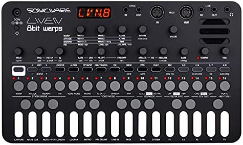 Sonicware Liven 8bit warps [8-bit Synthesizer Groove Box] 4-track looper fearture