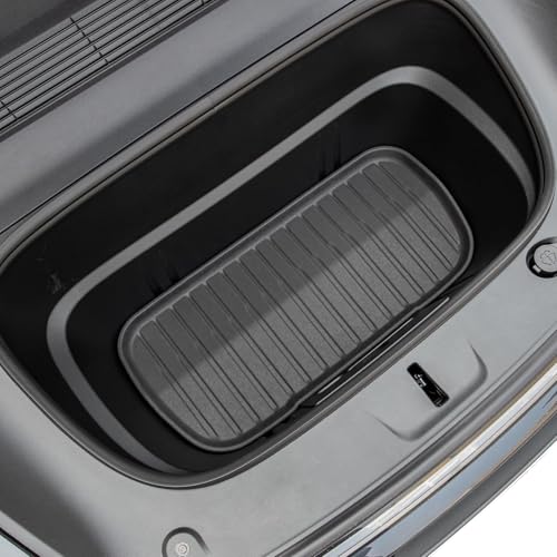 Image of Weize New 2025 2026 Tesla Model Y Juniper Floor Mats and Cargo Liners 5-Seat All Weather Non-Slip Floor Liners and Cargo Trunk Mats Accessories, Set of 6 Mats (ONLY for Tesla Model Y Juniper)