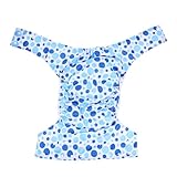 Toyvian Auslaufsichere Atmungsaktive und Waschbare Hygienehose für Erwachsene mit Verstellbarem Druckknopfverschluss Mehrzweck Windelpants für Senioren und Blasenschwäche