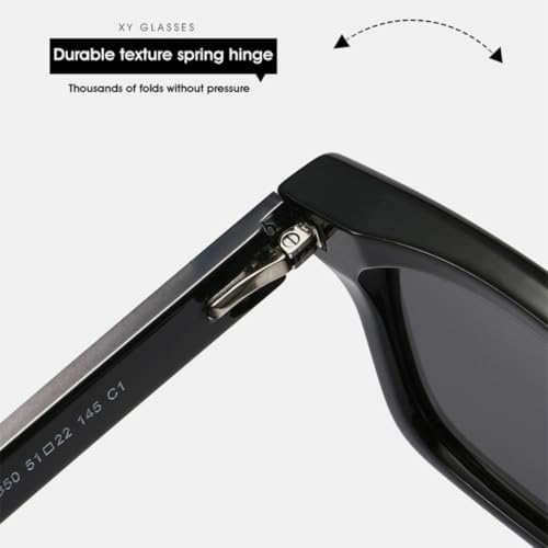 Lunettes de soleil carrées pour hommes de conduite pêche et activités plein air - 4