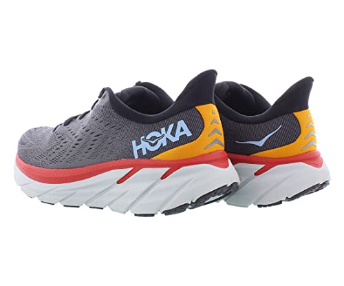 HOKA ONE ONE Clifton 8 Mens Shoes Size 10, Color: Anthracite/Castlerock