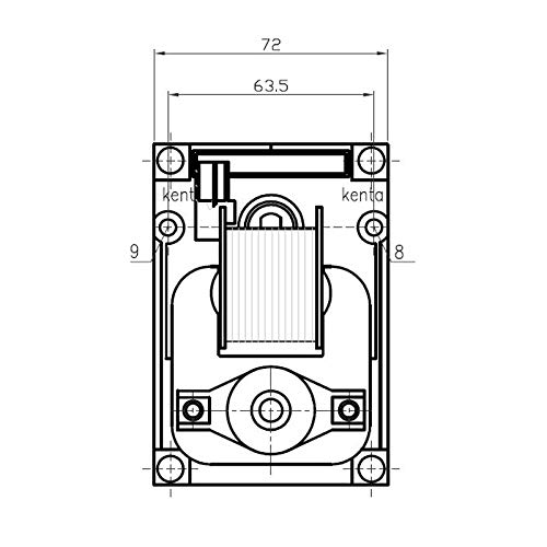 Réducteur De Mouvement Pour Poêle à Granulés KENTA K9117304 – 12 Tr/min, 8.5mm, Moteur Neuf