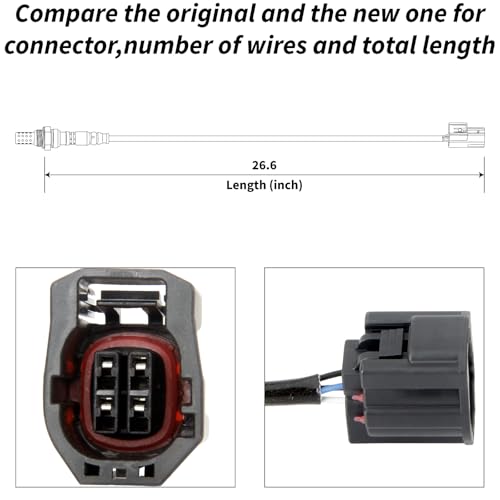 Sensor de Oxígeno Compatible Mazda 3 2004-2007 2 Pzas miniatura 3