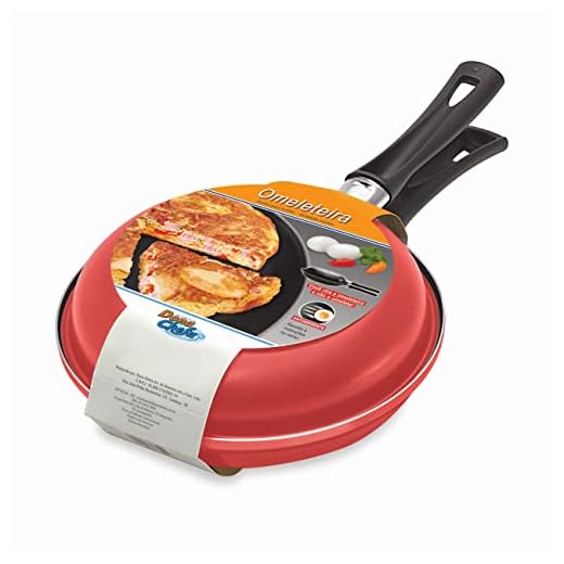 Omeleteira 18 - Vermelha Dona Chefa Preta Grande