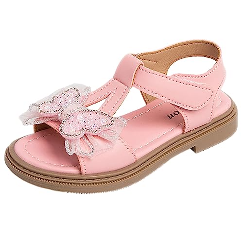 Kids Girls Sandals Open Toe Ankle Strap Dress Shoes Wedding Party For Toddler Kids Diamond Slides for Toddlers Girls