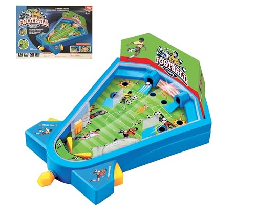 Gioco Calcio Flipper 2 in 1: Calcio e Flipper da Tavolo – Il Gioco Calcio Flipper 2 in 1 unisce l'emozione del calcio da tavolo e del flipper in un'unica esperienza di gioco. Con questa versione compatta e divertente del calcio, potrai vivere l'adrenalina di un vero gioco di sport direttamente a casa tua. Perfetto per tutti gli appassionati di calcio e flipper, questo gioco da tavolo è ideale per sfide in famiglia o con gli amici, stimolando la precisione, l'abilità e la competizione.