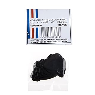 Picato Lot de 12 médiators lourds Noir - Les Beatles, Paul McCartney, John Lennon, RIngo Starr, George Harrison Picato Lot de 12 médiators lourds Noir – Image 3
