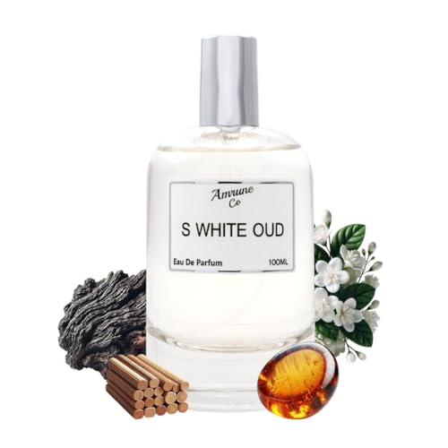 Image of S White Oud | Luxury Unisex Eau De Parfum | Oud Amber Fresh Spicy | White oud for Men & Women | Strong & Long Lasting Fragrance | Luxury Gift for Him & Her | 100 ml