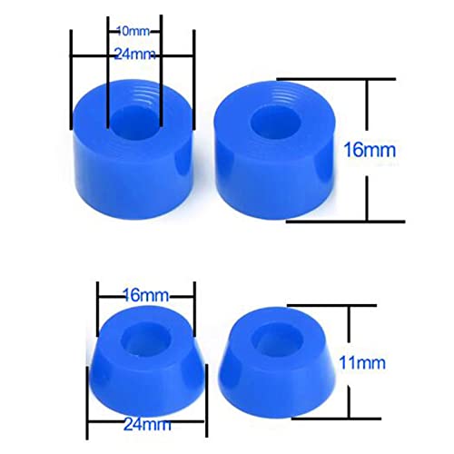 F Fityle Set di Boccole per Skateboard in PU Kit