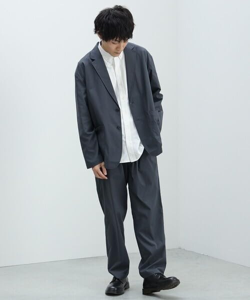 Amazon.co.jp: BEAMS HEART セットアップ LARGE チャコールグレー 