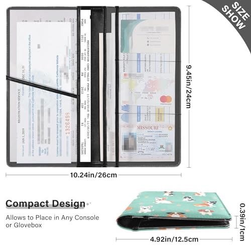Organizador de bolsillo de cuero miniatura 3