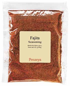 Fajita Seasoning By Penzeys Spices 7 oz 1.5 cup bag (Pack of 1)