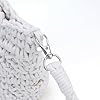 CHIC DIARY Mini Strohtasche Henkeltasche Damen Sommer Strandtasche Stroh Umhängetasche Schultertasche Handtasche #5
