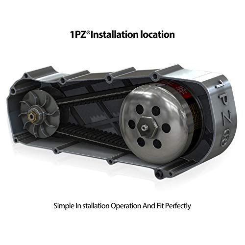 1Pz V1P-J55 Starter Belt & Clutch Drive Belt Replacement For Yamaha G2 G5 G8 G9 G11 G14 Golf Cart J55-G6241-00-00 Jn6-H1173-00 #TOP6