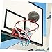 BIUDECO Practical Basketball Nets 12 Holes 3 Color Sound Chain Nets Basketball Accessory