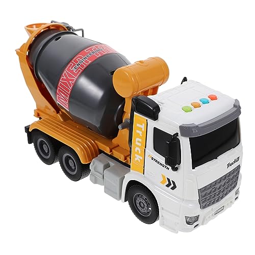 Toyvian vehículos de Arrastre maquetas Coches maquetas de Coches camión de construcción playmobile playmóvil camión Mezclador vehículos de construcción de Juguete el plastico Yellow