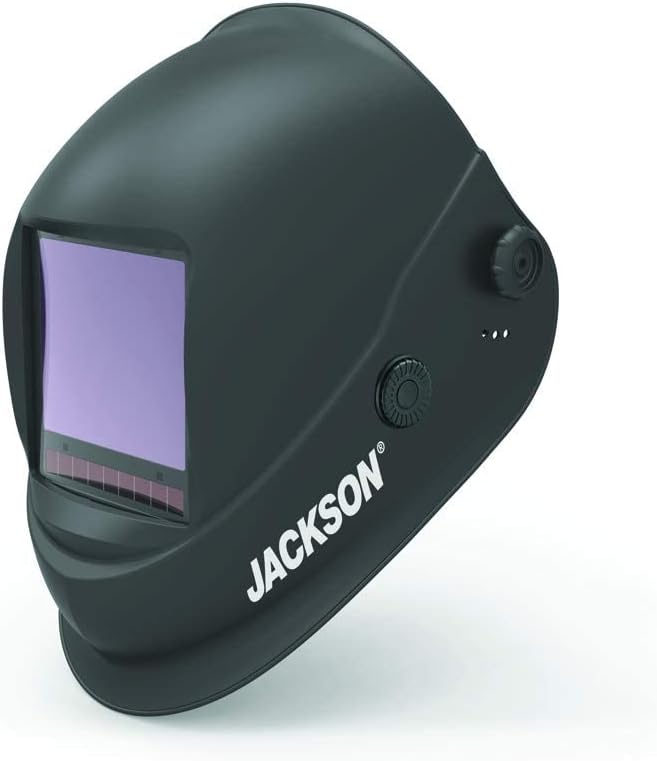 Jackson Safety TRANSLIGHT 555 + Casco de oscurecimiento automático premium, control digital, área de visualización de 3.86" x 3.23", 46250