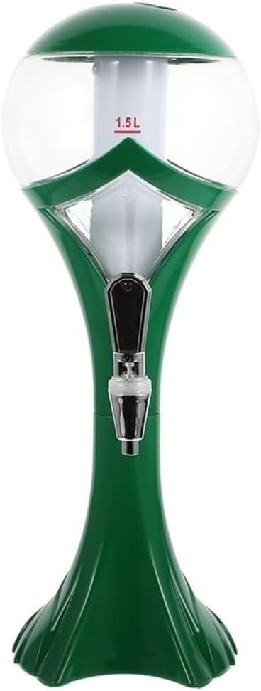 Beer Tower Barrel TowerCreative Commercial Wine Column 1.5L Beer Cannon Bubble Juice Dispenser Oil Barrel Beer Wine Dispenser Party Tower Beverage Dispenser