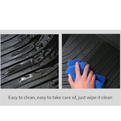Tapis de sol caoutchouc Ford Edge 2015-2020 pour éviter la saleté - 4
