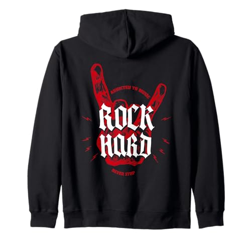 Música Heavy Metal, Hard Rock Sudadera con Capucha