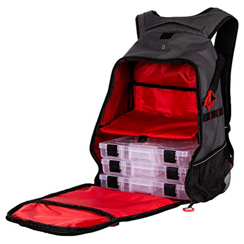 Plano E-Series 3600 Tackle Backpack, Includes Three 3600 Tackle Storage Stows