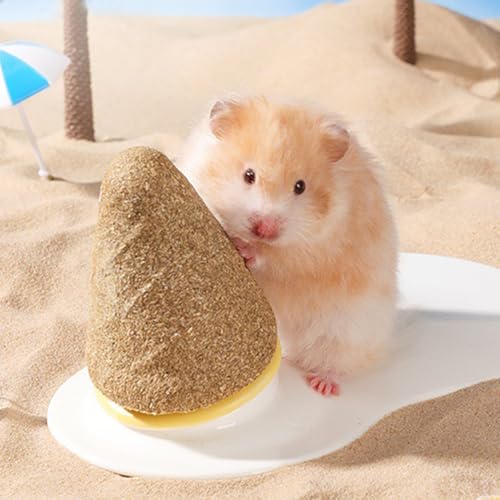 Cama Para Ouriço,Cama De Cerâmica Para Hamster Com Almofada Refrescante - Almofada Cónica Para Dormi